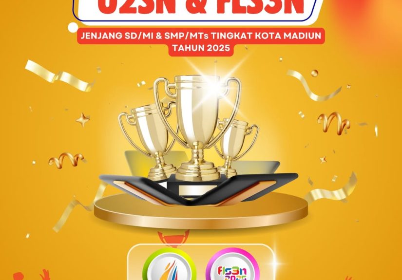 Dinas Pendidikan Kota Madiun mengucapkan selamat atas kemenangan dalam lomba O2SN dan FL3SN! Pre